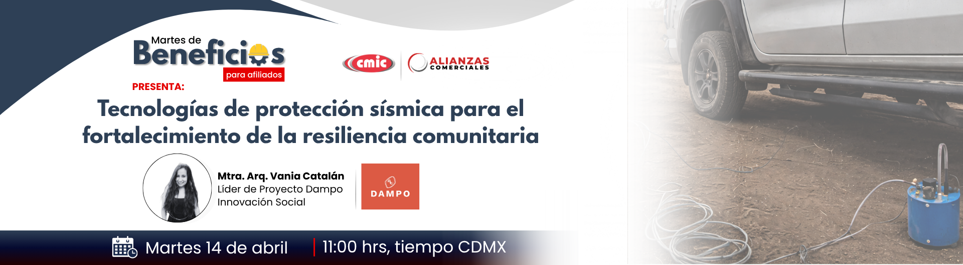 Banner de la videoconferencia