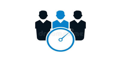 Icono De Calendario De Reuniones Concepto Del Logotipo "Trendy Schedule" Sobre Fondo Blanco Stock de ilustración - Ilustración de persona, plano: 166355846